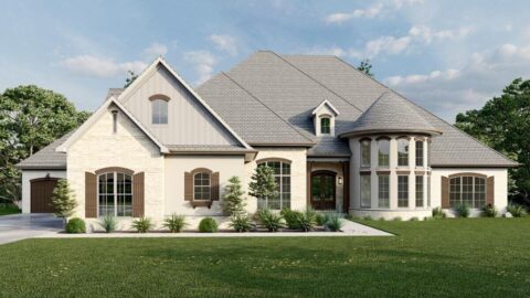 Up To 7-Bed Luxury French Country House With Private In-Law Apartment (Floor Plan)