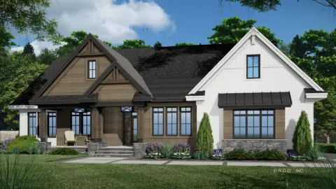 Danbury Farmhouse With 4 Bedrooms, 3 Full Bathrooms & 2-Car Garage (Floor Plans)