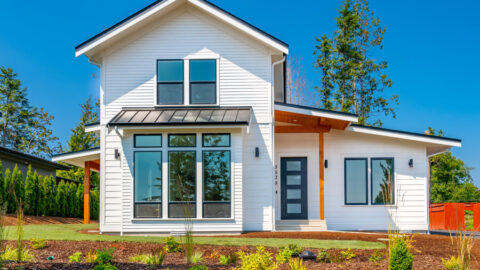 Double-Story, 3-Bedroom Cumberland Modern Farmhouse-Style House (Floor Plans)