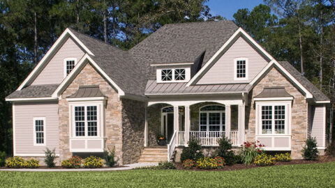 Single-Story, 3-Bedroom The Marley Craftsman Home With 2 Bathrooms (Floor Plans)