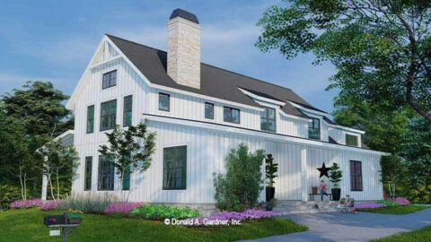 Double-Story, 4-Bedroom The Buttercup Barndominium Home (Floor Plans)