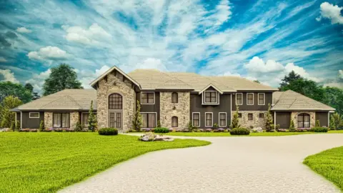 Double-Story, 7-Bedroom Athens Manor (Floor Plan)