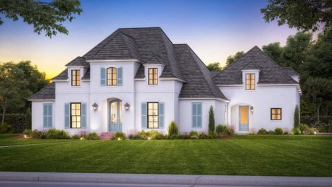 Single-Story, 4-Bedroom Exclusive House with Brick Exterior, Home Office and Great Outdoor Space (Fl...
