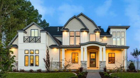 Exclusive Shingle House with Optional Lower Level (Floor Plans)