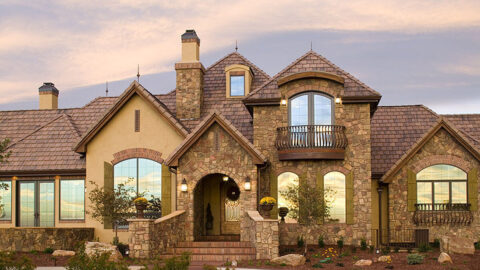 Palatial French Country Home (Floor Plans)