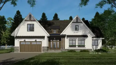 Double-Story, 3-Bedroom Bristol House (Floor Plans)