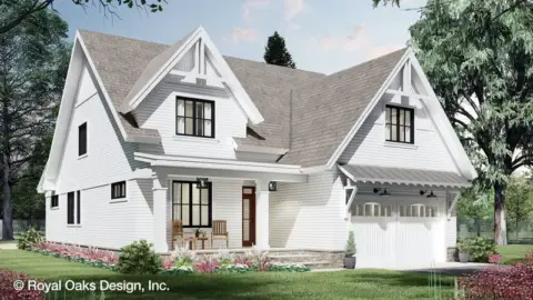 Double-Story, 3-Bedroom The Belmont House With Multiple Garage Options (Floor Plans)