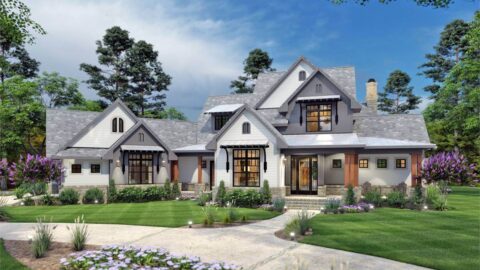 3-Bedroom Crystal Falls Beautiful Farm House Style (Floor Plans)