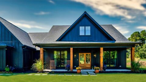 Single-Story, 3-Bedroom The Chelci Beautiful Exclusive Farmhouse Style (Floor Plans)