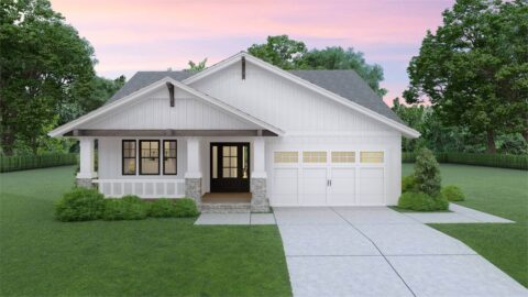 3-Bedroom Hollybush Exclusive Craftsman House (Floor Plans)