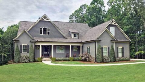 4-Bedroom The Simon: Welcoming Craftsman design (Floor Plans)