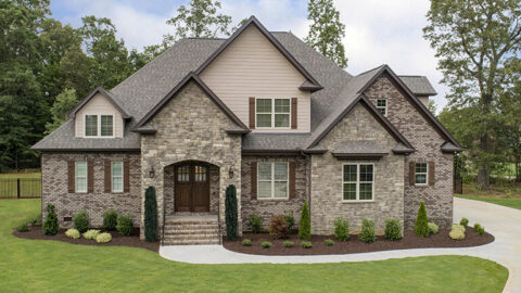 Double-Story, 4-Bedroom The Drayton Hall Old World-Style Home (Floor Plans)