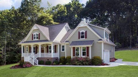 The Sawyer Simple Modern Farmhouse With 3 Bedrooms & 2 Bathrooms (Floor Plans)