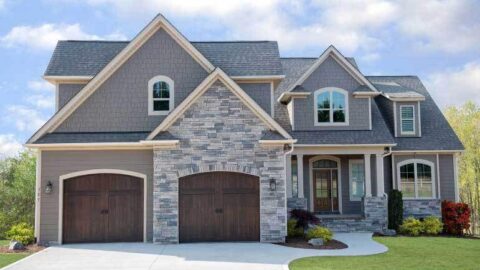 Double-Story, 3-Bedroom The Oscar Dream Cottage Home With 2-Car Garage (Floor Plans)