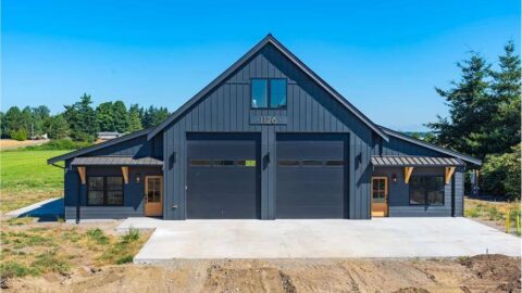 Single-Story, 1-Bedroom Barndominium (Floor Plans)