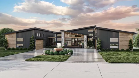 2-Bedroom Luxurious Modern Home with Private Apartment Suite and Basement Expansion Option (Floor Pl...