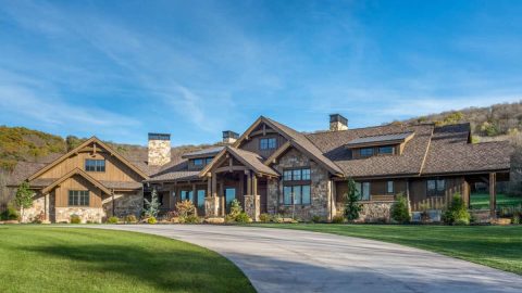 Single-Story Luxurious Mountain Ranch Home With Attached Garage & Lower Level Expansion (Floor Plans...