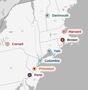 The Ivy League Map: Where America's Most Prestigious Universities Call Home