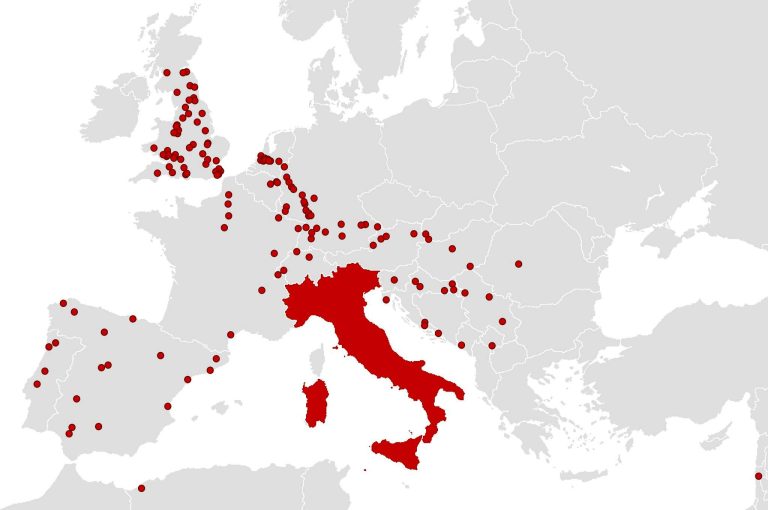 Cities Founded by Romans Outside Italy