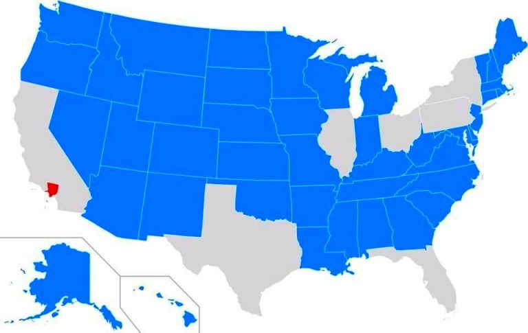 States with smaller populations than Los Angeles County