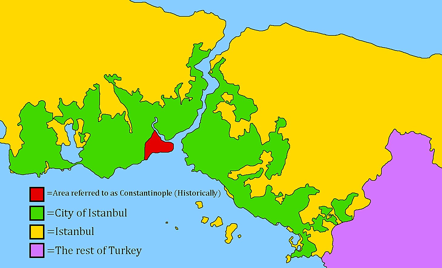 Constantinople vs. City of Istanbul vs. Istanbul