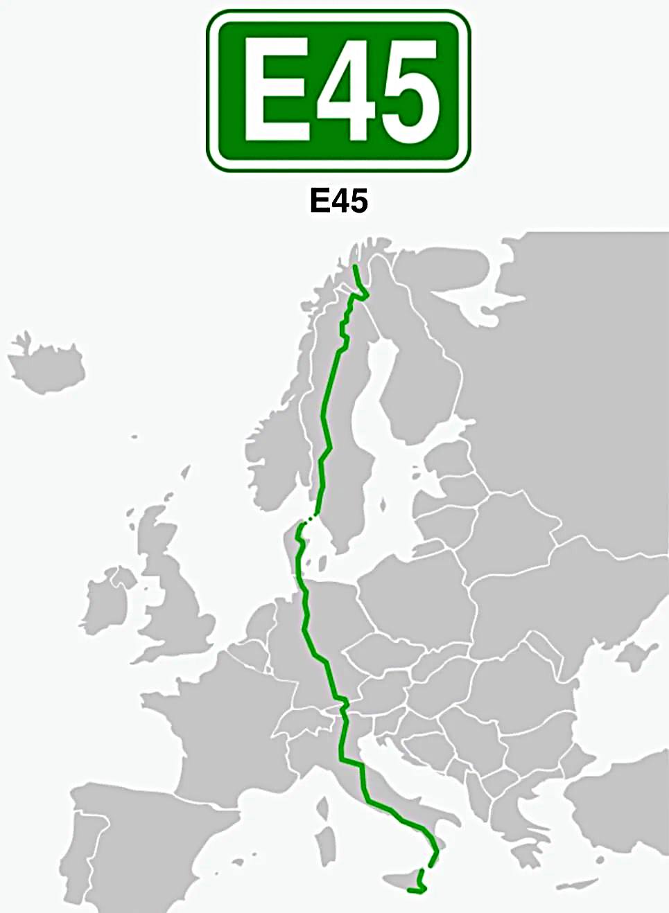 Europe's E45 Highway