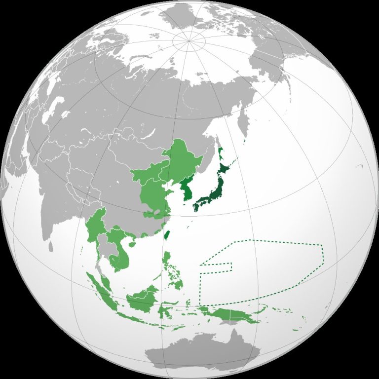 Japanese Empire (1942) Map
