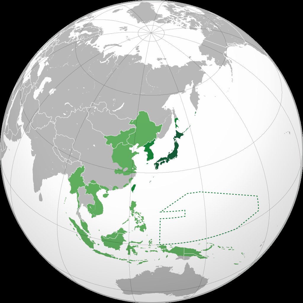 Japanese Empire (1942) Map