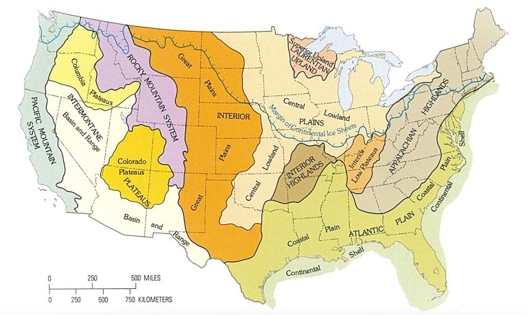 U.S. Terrain Regions