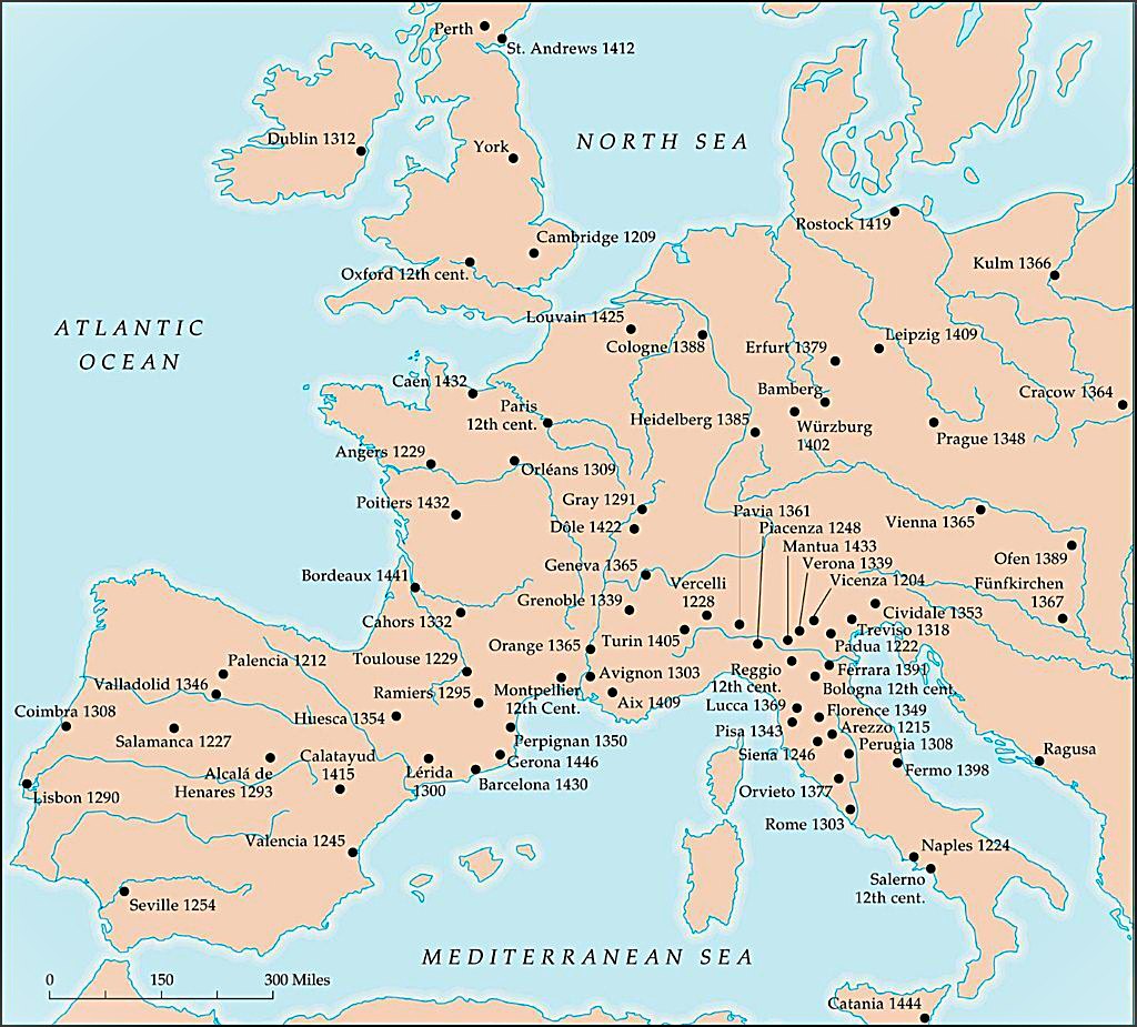 Europe's Medieval Universities