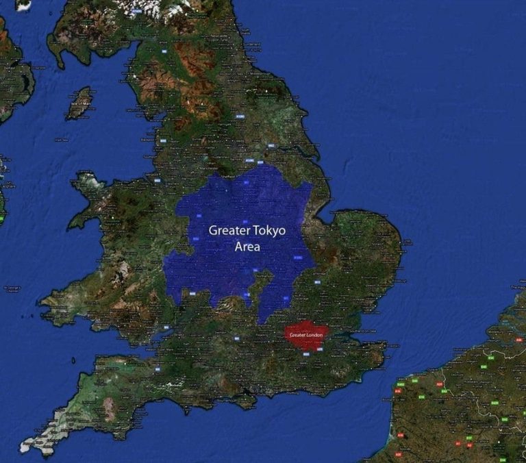 Greater Tokyo vs Greater London