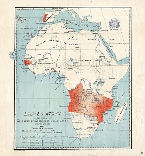 Portugal's Audacious Plan to Slice Africa in Half The Pink Map of 1881