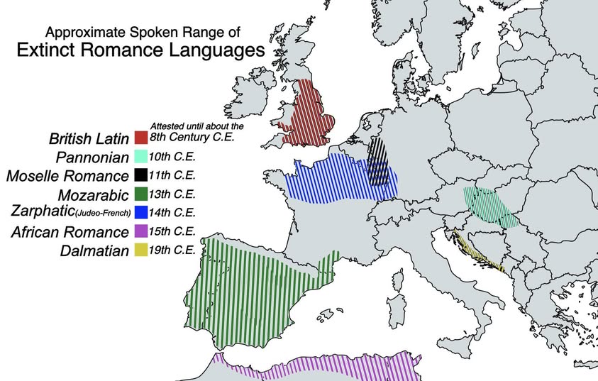 Lost Tongues The Romance Languages Europe Forgot