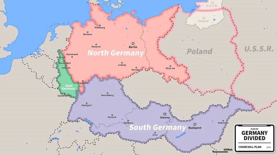 What If Germany Had Been Split Three Ways Churchill's Forgotten 1944 Plan